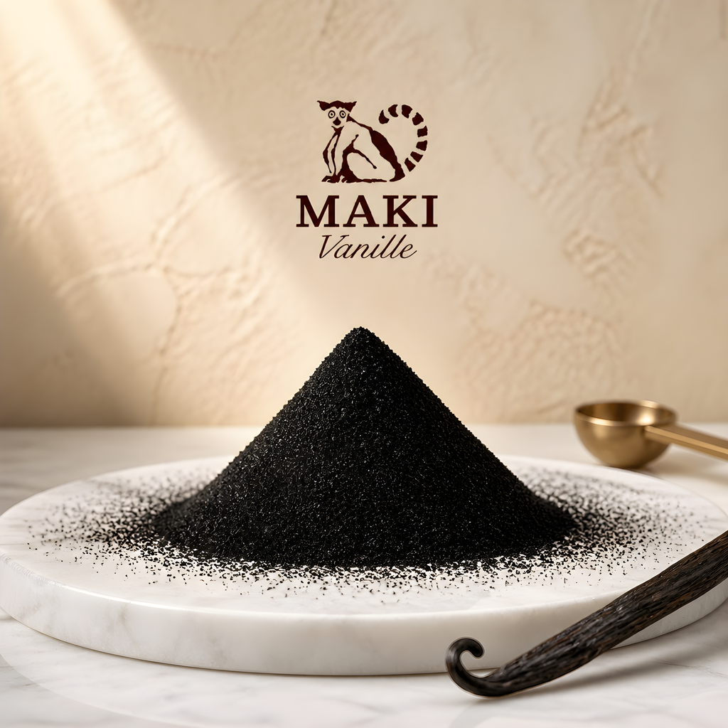 Pure Bourbon vanilla caviar from Madagascar